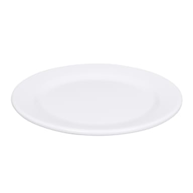 Elite Global Solutions D9PL-W Merced 9" White Plate - 6 / CS