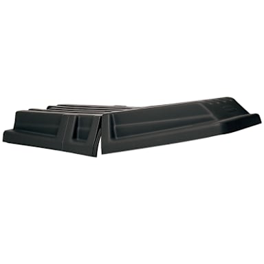 Rubbermaid FG131700BLA Domed Hinged Lid for 1 Cu. Yard Tilt Trucks