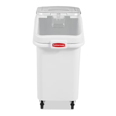 Rubbermaid FG360288 ProSave Slant Front 3.5 Cf Mobile Ingredient Bin