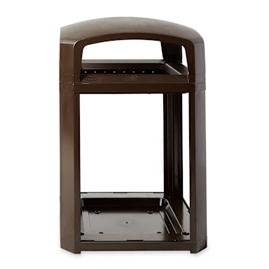 Rubbermaid FG397000SBLE Landmark 35 Gallon Dome Top Trash Can Frame