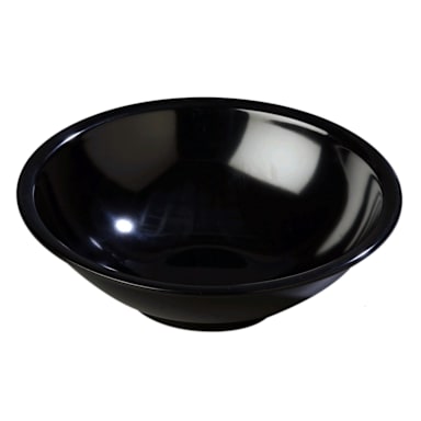 Carlisle 800B03 27 Oz. Black Salad Bowl