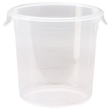 Rubbermaid FG572124CLR Round Clear 4 Quart Storage Container