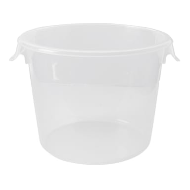 Rubbermaid FG572324CLR Round Clear 6 Quart Storage Container