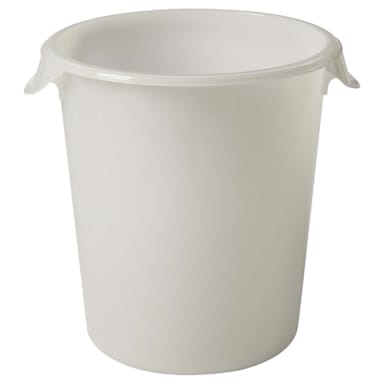 Rubbermaid FG572400 Round White 8 Quart Storage Container