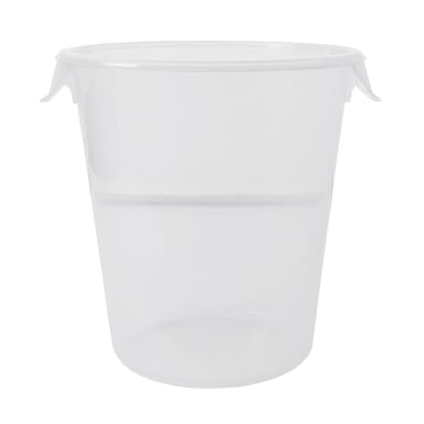 Rubbermaid FG572424CLR Round Clear 8 Quart Storage Container
