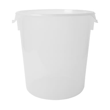 Rubbermaid FG572824CLR Round Clear 22 Quart Storage Container