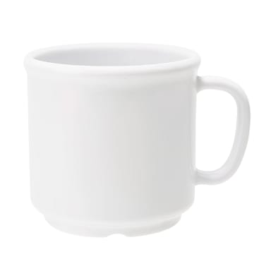 G.E.T. S-12-W Diamond White 12 Oz. Coffee / Soup Mug
