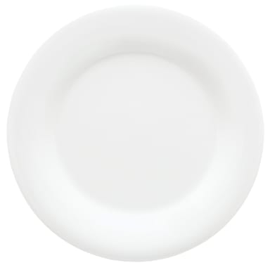 G.E.T. WP-9-DW Diamond White 9" Wide Rim Plate