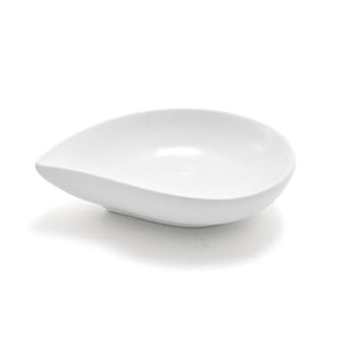 FOH DBO078WHP23 White 2 Ounce Teardrop Bowl