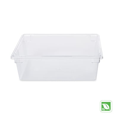 Rubbermaid FG330000CLR 26 x 18 x 9 / 12.5 Gallon Clear Food Box