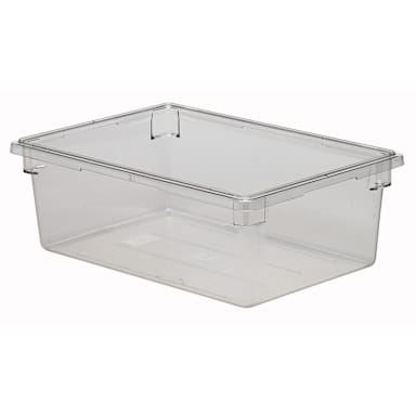 Cambro 18269CW135 Camwear Clear 18" x 26"  x 9" Food Storage Box