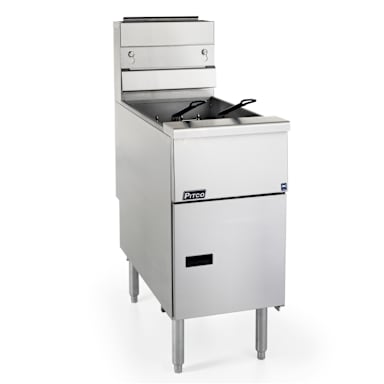 Pitco® SG14S-LP Solstice 50 Lb. Tank 110,000 BTU Propane Gas Fryer