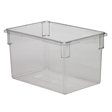 Cambro 182615CW135 Camwear Clear 18" x 26"  x 15" Food Storage Box
