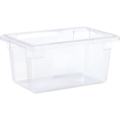 Carlisle 1061207 StorPlus Clear 18 x 12 x 9 Food Storage Box