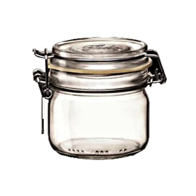 Bormioli Rocco 4949Q458 7-3/4 Oz Clear Top Fido Jar