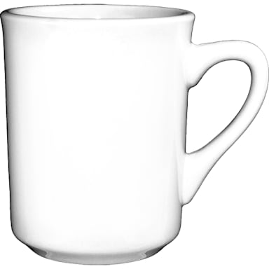 International Tableware 87241 Bright White 8.5 Oz Toledo Mug