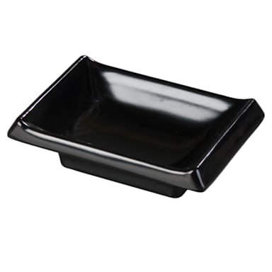 Carlisle 86403 2 Oz. Black Japanese Style Ramekin