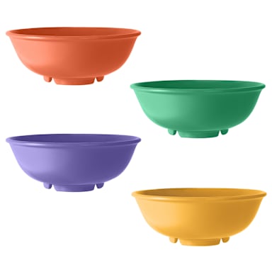 G.E.T. B-24-MIX Diamond Mardi Gras 24 Oz. Mixed Bowls