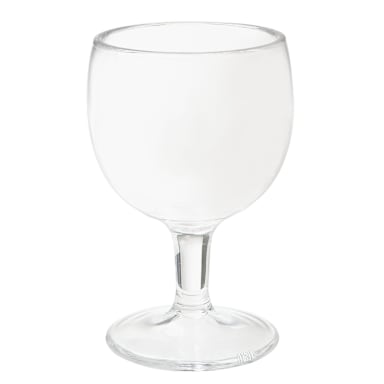 G.E.T. GOB-12-1-SAN-CL Clear SAN Plastic 12 Oz. Goblet
