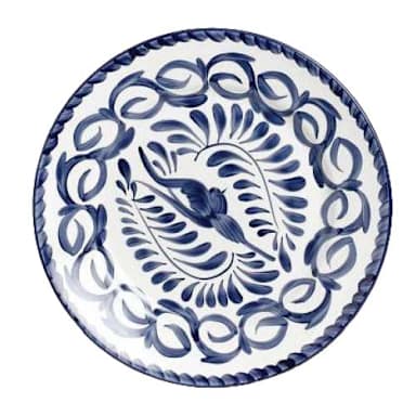 Zaba A120P104 Paloma Blue 12¼" Plate - 6 / CS
