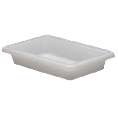 Cambro 12183P148 Camwear White 12" x 18" x 3.5" Food Storage Box