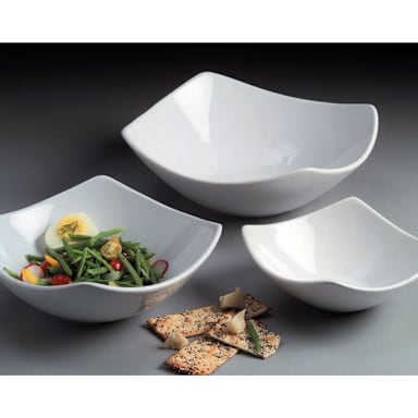 American Metalcraft SQND7 Squound Ceramic 20 Oz Bowl
