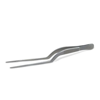 Mercer Culinary M35236 S/S Fine Tip 6.5" Offset Tweezer