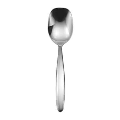 1880 Hospitality B636SBLF Glissade 18/0 S/S Bouillon Spoon - Dozen
