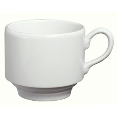 Homer Laughlin 6536000 Pristine® Stacking 8 Oz Teacup