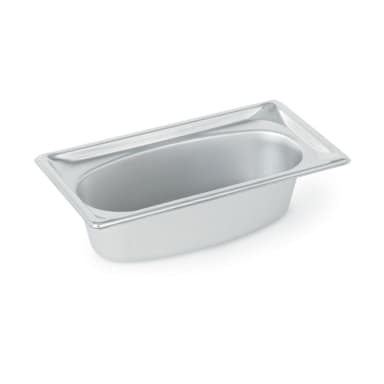 Vollrath 3103040 S/S Super Pan® 1/3 Size x 4" D Oval Pan