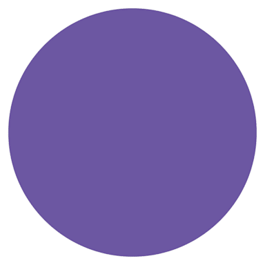 DayMark 112245 MoveMark 3/4" Circle Purple Blank Label - 2000 / RL