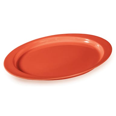 G.E.T. OP-145-RO Mardi Gras Rio Orange 14-3/4" Platter