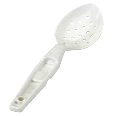 Cambro SPOP11CW148 Camwear White 11" Perforated Deli Spoon