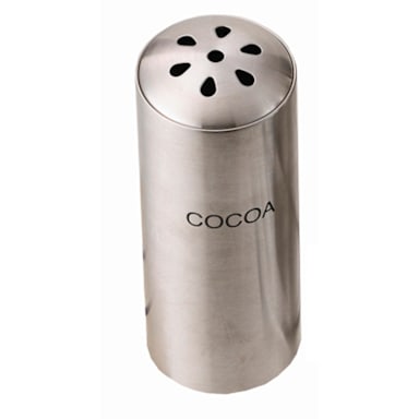 Service Ideas STCTEARCOCOA Cocoa Shaker with Tear Drop Top