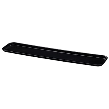 Cambro 630MT110 Black 6-7/16" x 30" Market Display Tray