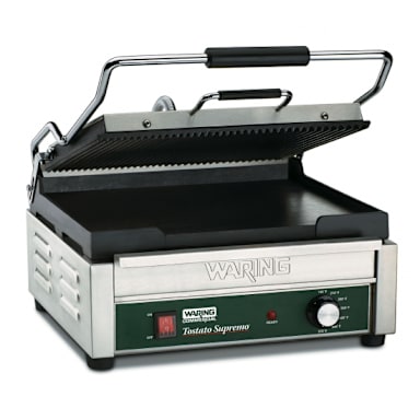Waring® Commercial WDG250 120V Large Italian Style Panini Grill