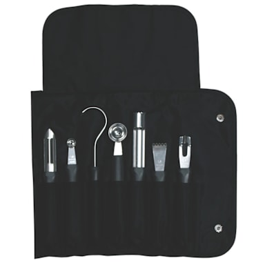 Dexter Russell CC77 7-Piece Garnishing Tool Set with Bag