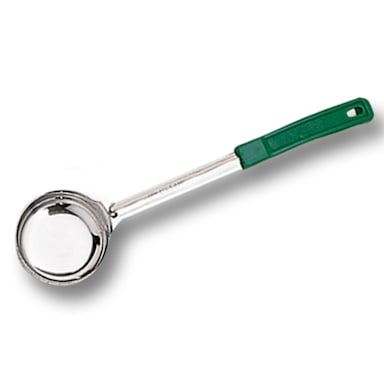 American Metalcraft SPN4 Solid 4 Oz Spooner w/ Green Handle