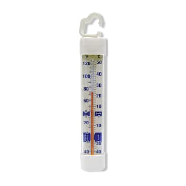 Cooper-Atkins 330-0-4 Glass Tube Refrigerator / Freezer Thermometer