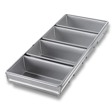 Chicago Metallic 44245 Glazed 4-Strap Open Top Bread Pan