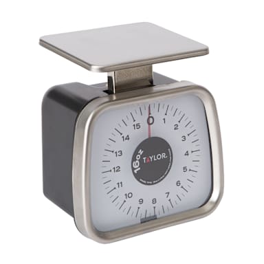 Taylor® TP16 Compact Dial 16 Oz. Portion Scale with S/S Platform