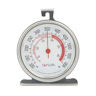 Taylor Precision 5932 Classic S/S 200 - 500°F Oven Thermometer