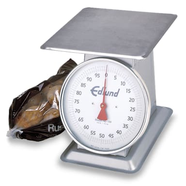 Edlund HD-100 HD Series S/S Mechanical Dial 100 Pound Receiving Scale