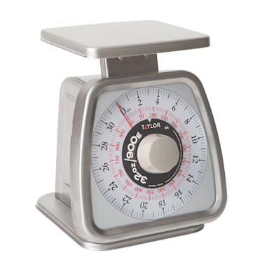 Taylor® Precision TS32 S/S 2 Lb. Rotating Dial Portion Scale