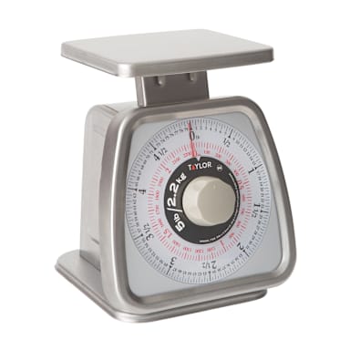 Taylor® Precision TS5 S/S 5 Lb. Rotating Dial Portion Scale