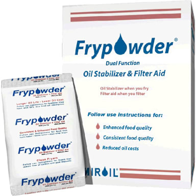 Miroil® P36B/40424 Filter Frypowder® Portion Packs