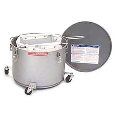 Miroil® 40LC 35 Lb. Grease Bucket / Filter Pot With Casters
