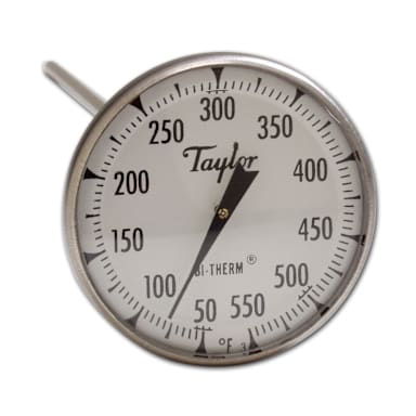 Taylor Precision 6220J Bi-Therm® 0 - 500°F Dial Thermometer