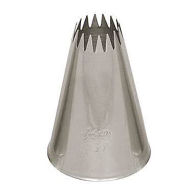 Ateco 867 French Fine Cut Star #7B Decorating Pastry Tube