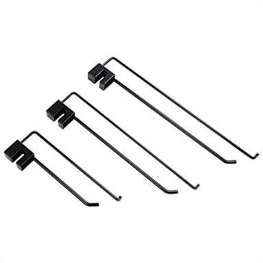 Black 10" Scanner Hook
